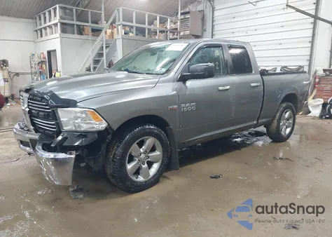 2013 Ram 1500 Big Horn z USA, uszkodzony, nr VIN 1C6RR7GT8DS702090
